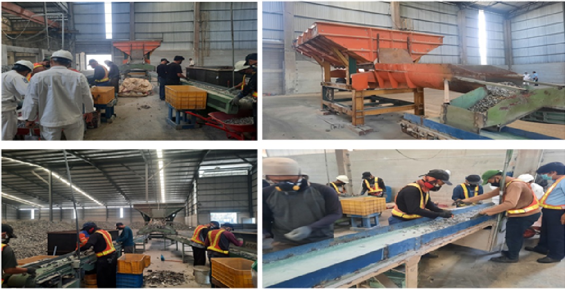 Aluminum Chip Sorting Process 1